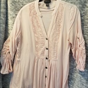 Large pink spense blouse
